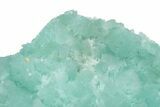 Blue-Green Aragonite Aggregation - Wenshan Mine, China #218033-1